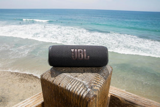 JBL Flip 6 – Portable Waterproof Bluetooth Speaker (Black)